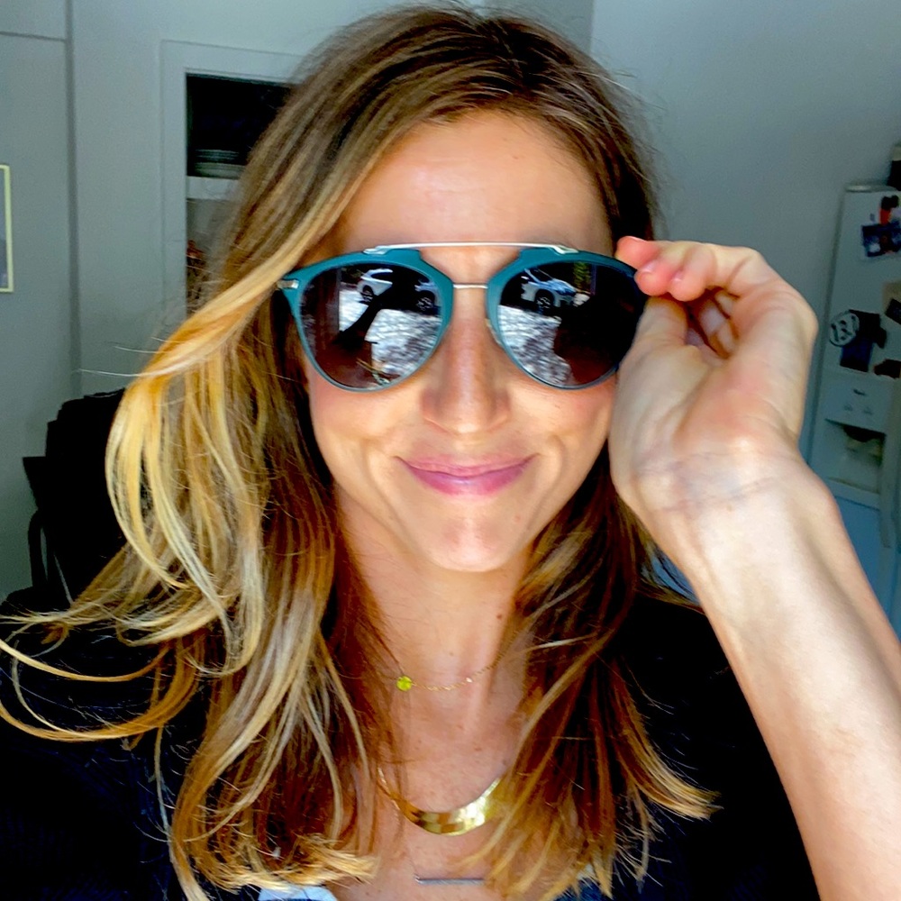 Christian Dior Green sunglasses